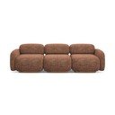 Narančasta/smeđa sofa 270 cm Ailani – Makamii