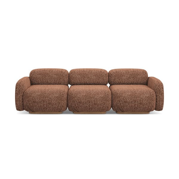 Narančasta/smeđa sofa 270 cm Ailani – Makamii