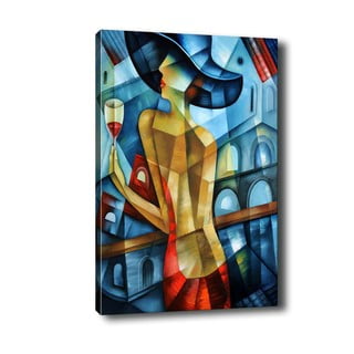 Slika Tablo Center Cubistic Lady, 50 x 70 cm