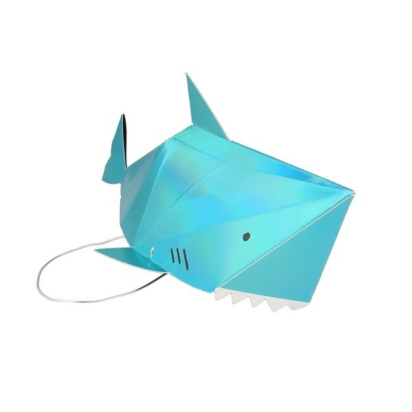 Papirnati šeširići u setu 8 kom Shark – Meri Meri-image-3