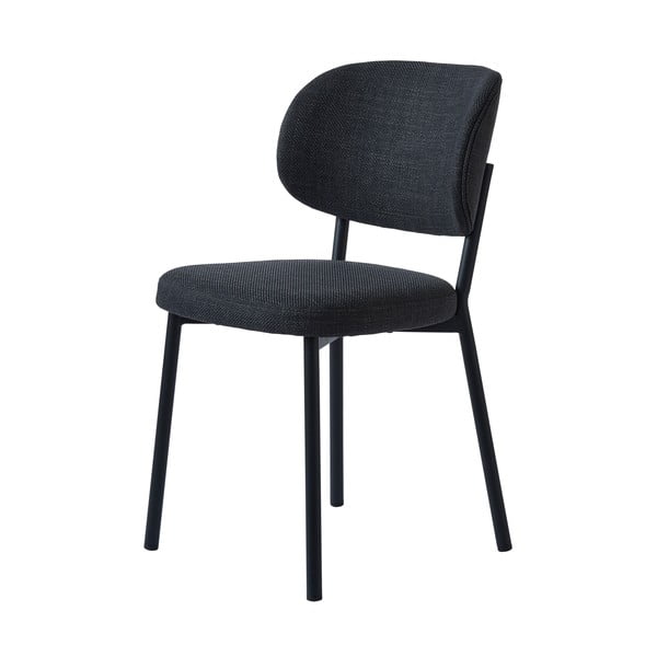 Tamno siva blagovaonska stolica Fowler – Unique Furniture