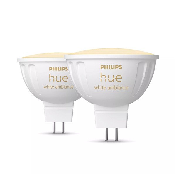 Pametne žarulje u setu 2 kom GU 5,3, 5 W White ambiance – Philips Hue-image-1