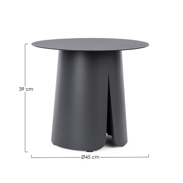 Okrugao vrtni stolić aluminijski ø 45 cm Bryan – Bizzotto-image-2