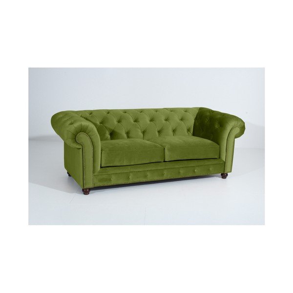 Zelena sofa Max Winzer Orleans Velvet, 216 cm-image-2