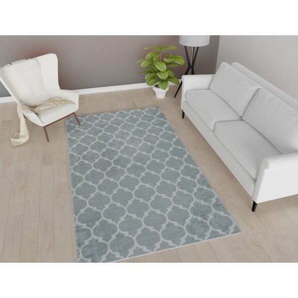 Svijetlosivo-krem periva stazae 200x80 cm - Vitaus-image-1