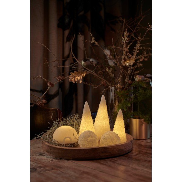 Svjetleća LED dekoracija Sirius Snow Cone, visine 18 cm-image-1