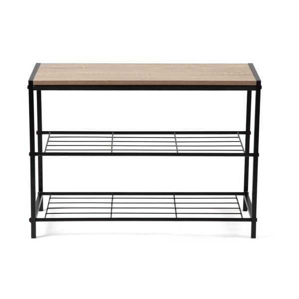 Crni željezni ormarić za cipele 63x44x30 cm Asten – Bonami Essentials-image-2