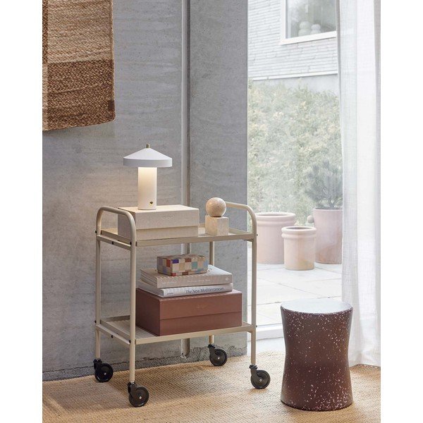 Željezna kolica za posluživanje na kotačima 37,5x52 cm Maki – OYOY Living Design-image-1