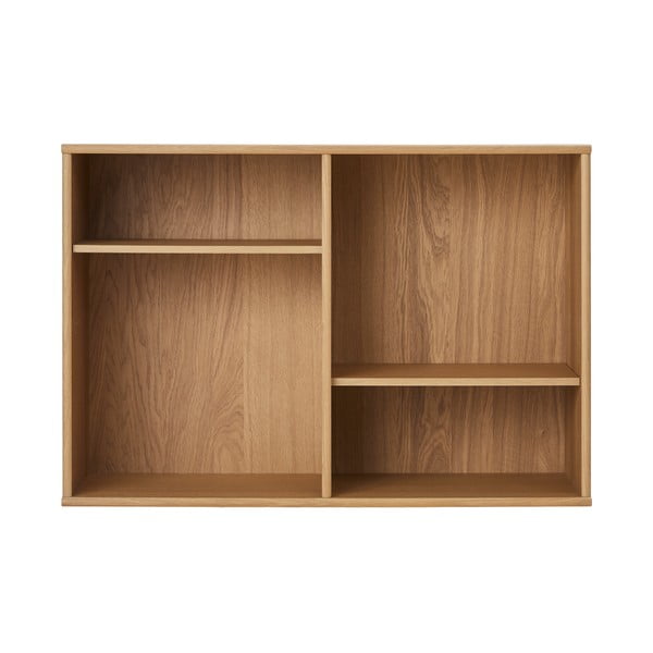 Viseća biblioteka u dekoru hrasta u prirodnoj boji 89x61 cm Mistral – Hammel Furniture-image-2