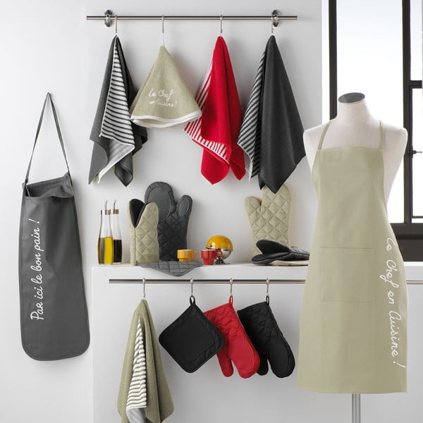 Kuhinjska krpa 3 kom od mikrovlakana 40x40 cm Cuistot – douceur d'intérieur-image-1