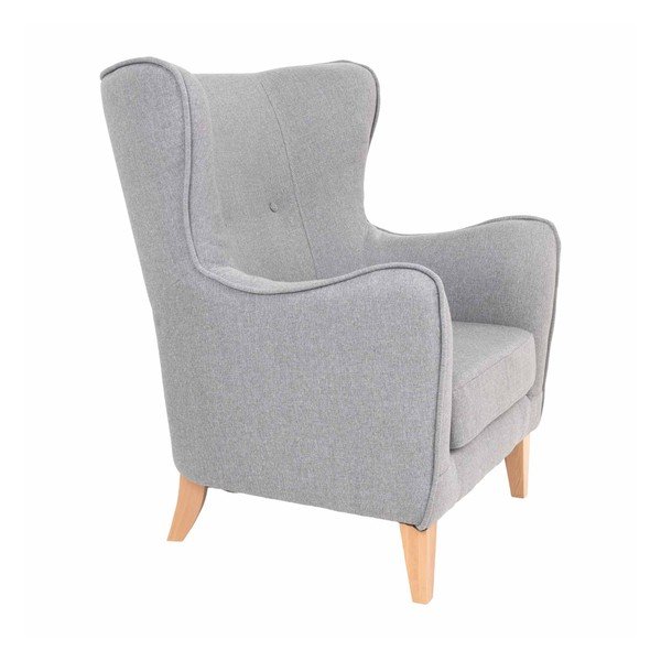 Svijetlosiva fotelja House Nordic Campo-image-3