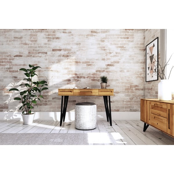 Toaletni stol od hrastovine 120x53 cm Golo - The Beds-image-4