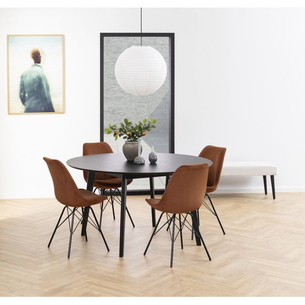 Smeđa blagovaonska stolica Eris - Actona-image-1