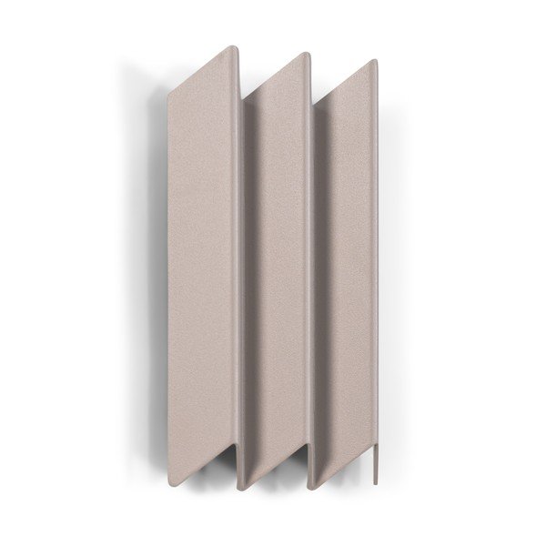 Smeđe-siva metalna zidna vješalica s policom 13 cm Sensu – Spinder Design-image-3