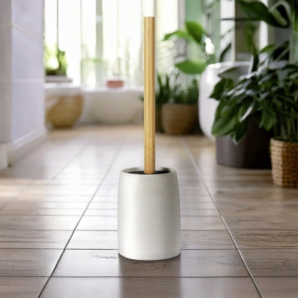 Bijela WC četka od polyresina Altavalle – Wenko-image-1