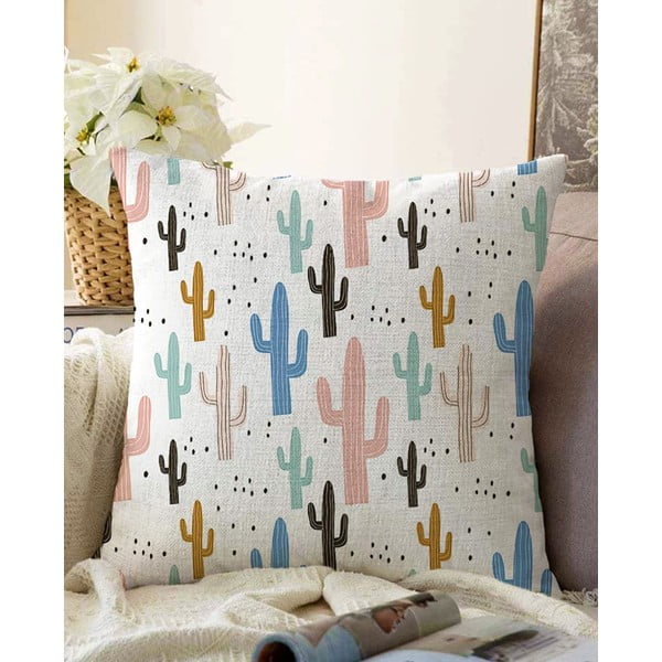 Jastučnica s udjelom pamuka Minimalist Cushion Covers Cacti, 55 x 55 cm