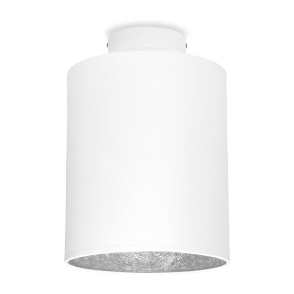 Bijela stropna svjetiljka sa srebrnim detaljima Sotto Luce MIKA Elementary XS PLUS CP