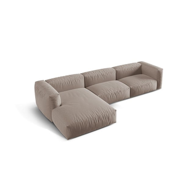 Bež kutna garnitura (s lijevim kutom) Martina – Micadoni Home-image-2