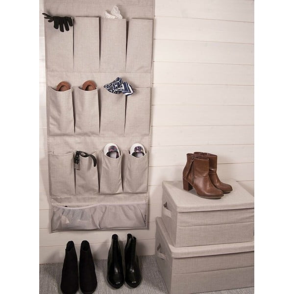 Viseći tekstilni organizator za garderobu – Bigso Box of Sweden-image-1