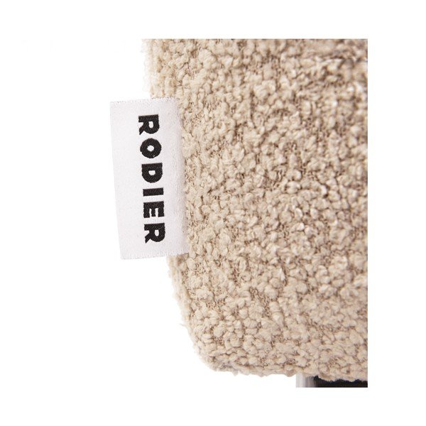 Bež tabure od bouclé tkanine Rene – Rodier-image-3