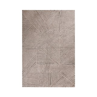 Svjetlo smeđi periv/ručno rađen vunen tepih 170x240 cm Golden Coffee – Lorena Canals