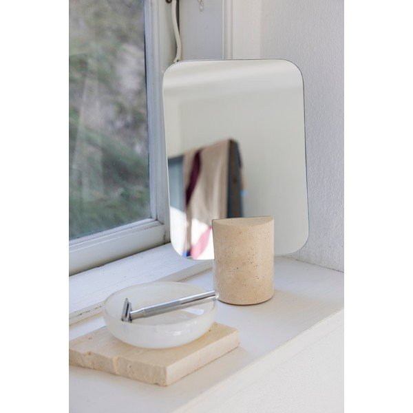 Kozmetičko ogledalo 18x30 cm Travertine – Mette Ditmer Denmark-image-2