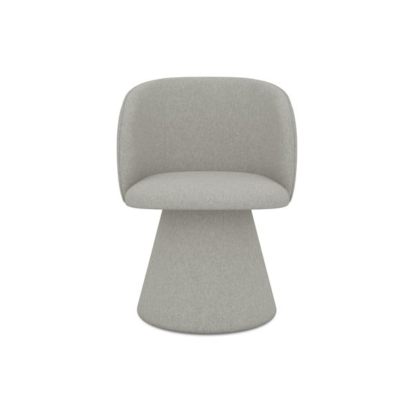 Svijetlo siva podstavljena blagovaonska stolica Maia – Makamii-image-1