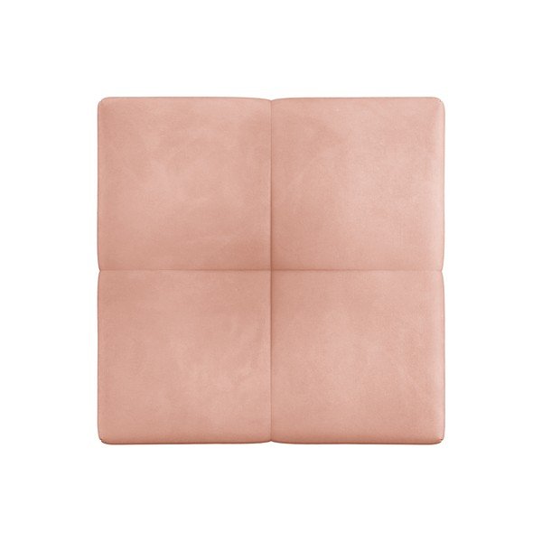 Ružičasti baršunasti sofa modul Rome Velvet - Cosmopolitan Design-image-3