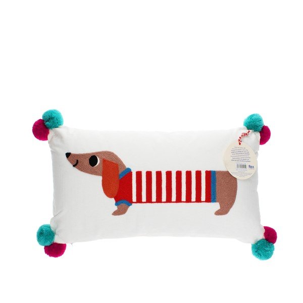 Dječji jastuk od mješavine pamuka 50x33 cm Sausage Dog – Rex London-image-4