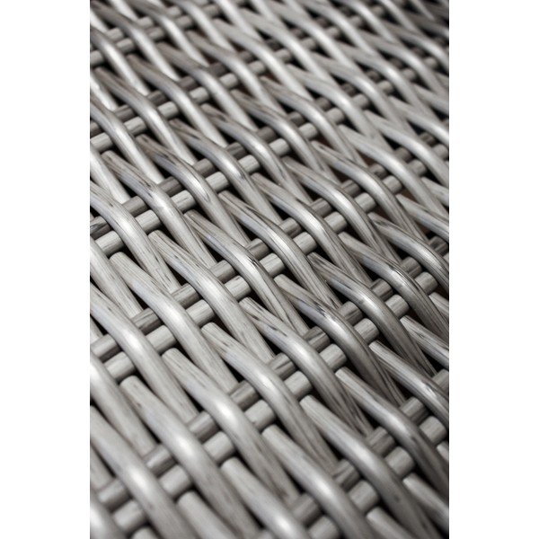 Siva vrtna garnitura od umjetnog ratana za 2 osobe Calgary – Garden Pleasure-image-4