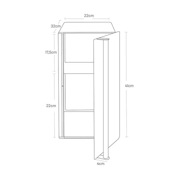 Metalna posuda za kruh Tosca – YAMAZAKI-image-3