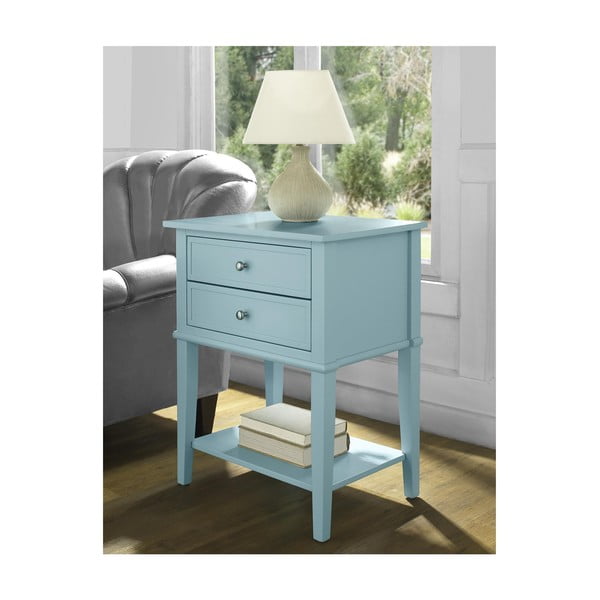 Svijetlo plavi noćni ormarić Franklin – Støraa-image-1