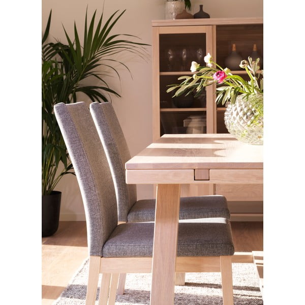 Blagovaonski stol od mat lakiranog hrasta Rowico Brooklyn, 170 x 95 cm-image-3