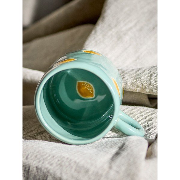 Prljavo zelena dječja šalica od kamenine 230 ml Agnes – Bloomingville Mini-image-4