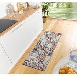 Smeđi tepih staza 75x150 cm Cappuccino Mosaik – Hanse Home