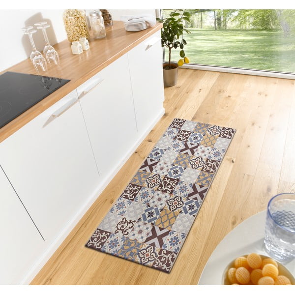 Smeđi tepih staza 75x150 cm Cappuccino Mosaik – Hanse Home-image-1