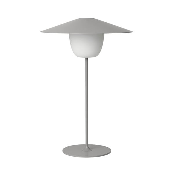 Svjetlosiva srednja LED lampa Blomus Ani Lamp