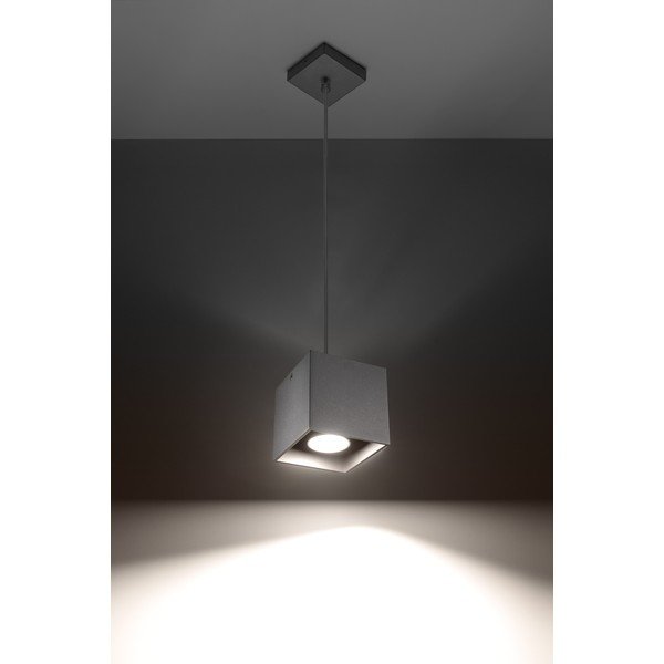 Siva viseća lampa Sollux Geo-image-4