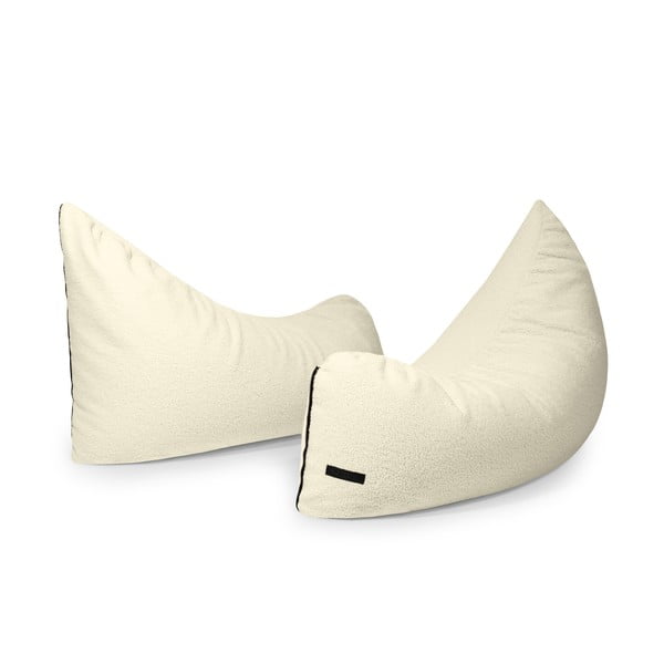 Smeđa vreća za sjedenje od bouclé tkanine Clip Clap 115 – SLOWDOWN-image-4