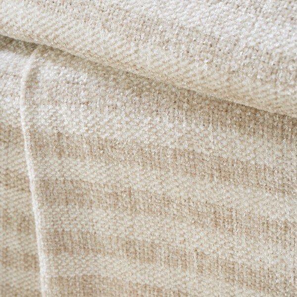 Bež deka od samta 130x170 cm Stripe Chenille – Catherine Lansfield-image-2