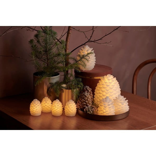 Bijeli božićni svjetlosni ukras ø 14 cm Clara – Sirius-image-2