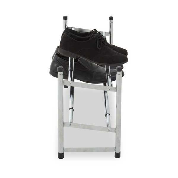 Metalni teleskopski stalak za cipele u srebrnoj boji – Premier Housewares-image-4