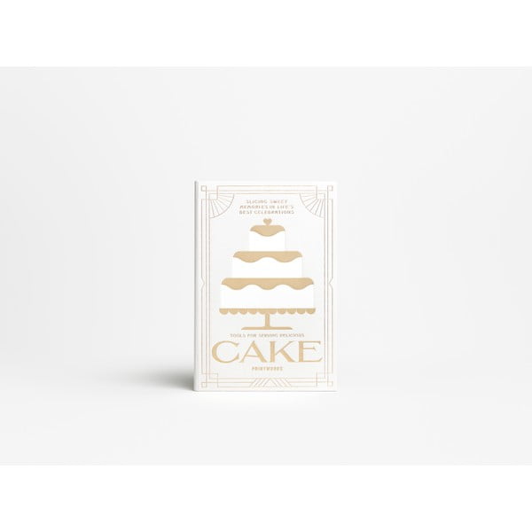 Bijele/u srebrnoj boji vilice za desert u setu od nehrđajućeg čelika The Essentials Cake Tools – Printworks-image-4