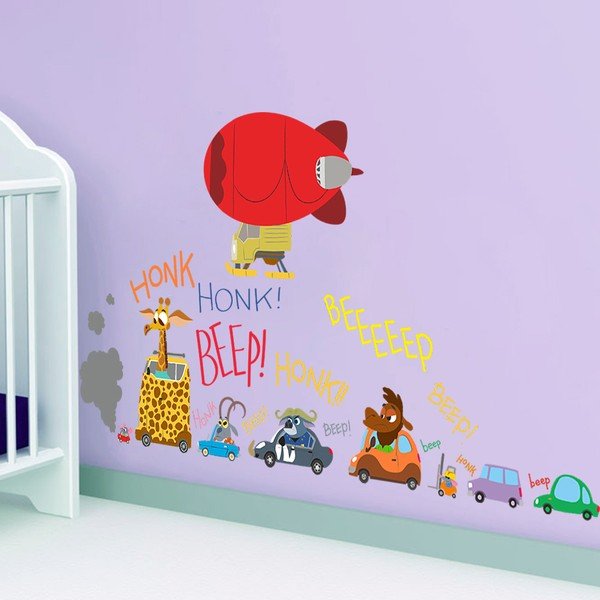 Naljepnica Fanastick Traffic Jam And Baloon-image-2