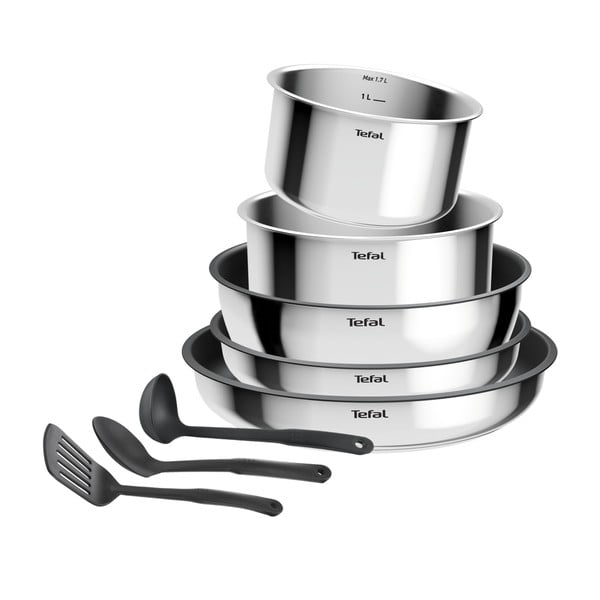 Aluminijski set lonaca 9 kom INGENIO Cook Eat L881S904 – Tefal-image-1