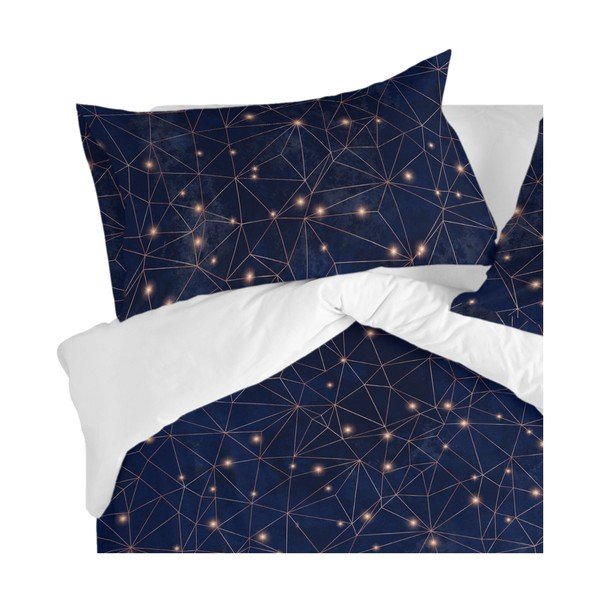 Set 2 pamučne jastučnice Blanc Deep Blue, 50 x 75 cm-image-2