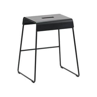 Crni metalni stolac A-Stool – Zone