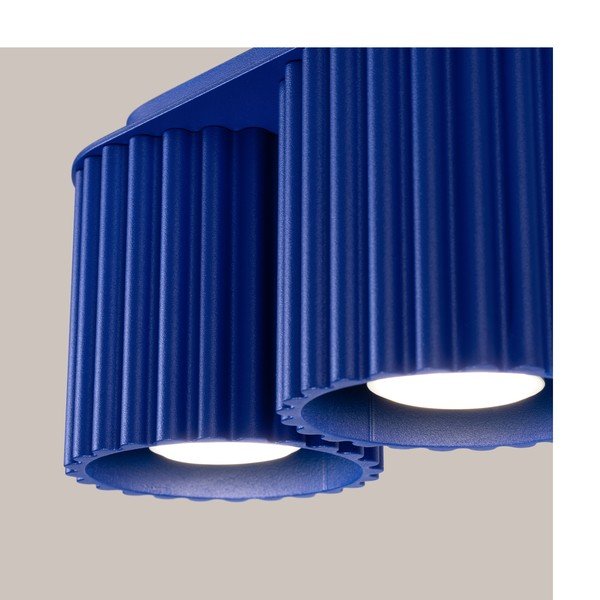 Plavi metalni reflektor 10x21 cm Zora – Sollux-image-3