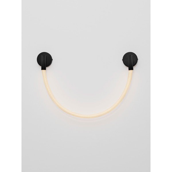 Bijela/mat crna željezna LED zidna lampa Ilane – Nova Luce-image-4