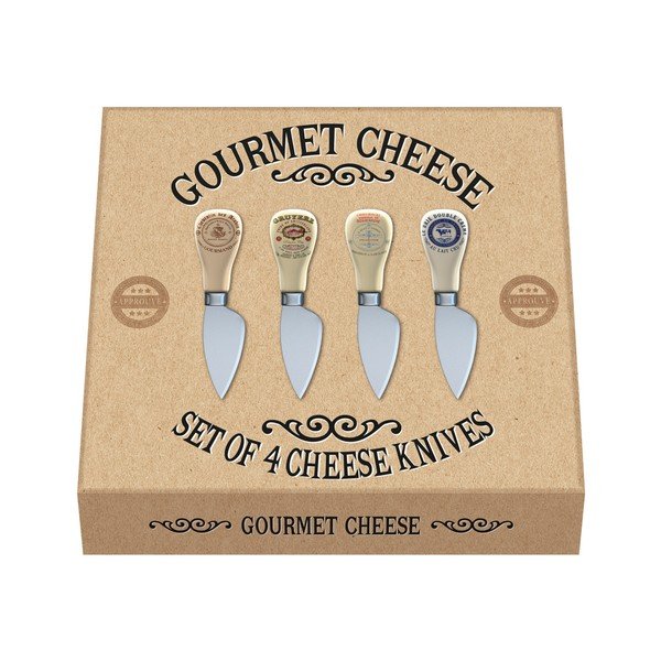 Set od 4 Creative Tops Gourmet Cheese noža-image-1
